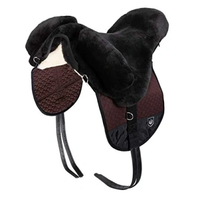 Abbildung von Werner Christ Bareback Pad Premium Plus Braun/Natural Pony