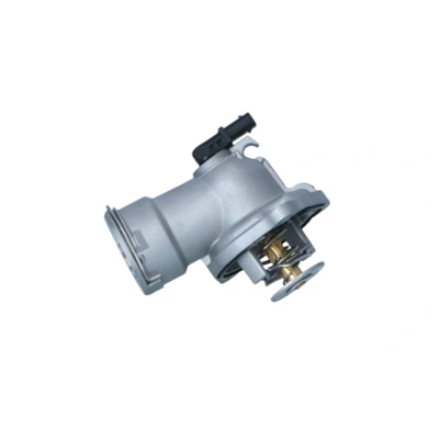 Abbildung von NRF 725092 Kühlwasserthermostat 87 mit Dichtring Gehäuse MERCEDES BENZ: C Klasse Limousine, T modell, E Limousine