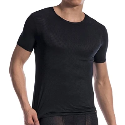 Abbildung von Olaf Benz Herren RED1201 T Shirt Unterhemd, Schwarz (Black 8000), Medium
