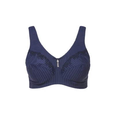 Abbildung von Ulla Popken Bügel BH, Damen, Größe: 100C, Navy