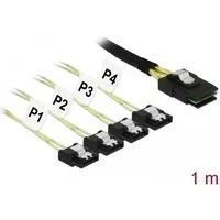Abbildung von Adapterkabel Mini SAS SFF 8087 &gt; 4x SATA 7Pin