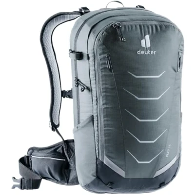 Abbildung von deuter Flyt 14 Fahrradrucksack mit Protektor, Graphite black