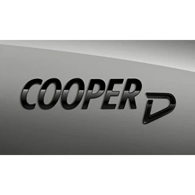 Abbildung von Mini Original Schriftzug Piano Black Cooper D 51142465248