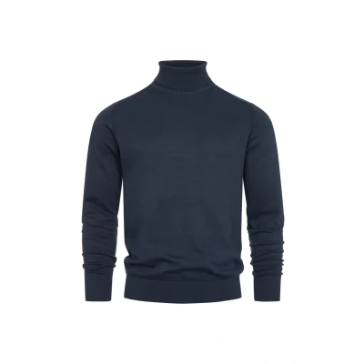 Abbildung von Indicode Jeans ELDO Strickpullover, Herren, Größe: Small, Navy