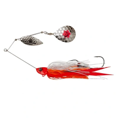Abbildung von Savage Gear Da&#039;Bush Spinnerbait 18Cm 42G Sinking Red Head Silver