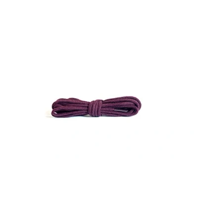 Abbildung von Kaps runde dünne Schnürsenkel, 2 mm breit, 100% Baumwolle, hochwertige Qualität für Freizeit und Modeschuhe 1x Paar (75 cm 4 to 5 Ösenpaare),lila
