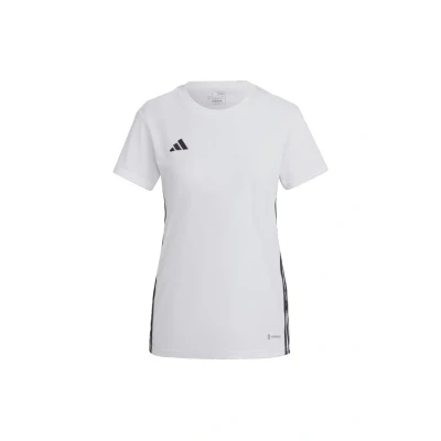 Abbildung von adidas Performance Tabela Tshirt print White black, Damen, Größe: Large, black