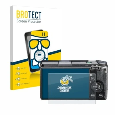 Abbildung von BROTECT Entspiegelungs Schutzglas für Ricoh GR III HDF Schutz Folie Glas Matt [Extrem Kratzfest 9H, Anti Reflex, Fingerprint]