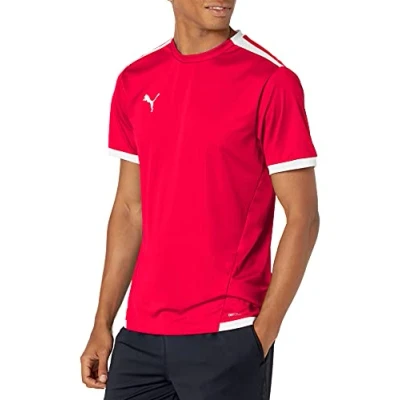 Abbildung von puma Herren T Shirt, Red Weiß, Klein
