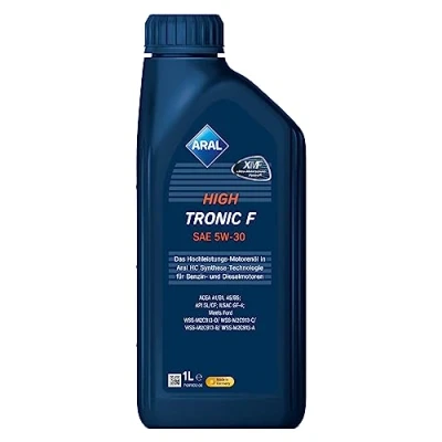 Abbildung von Aral Hightronic F 5W 30 1l Motoröl 15F457 FORD: Focus 2 Limousine, Mk1 Kombi, MONDEO 3 CHEVROLET: Trailblazer