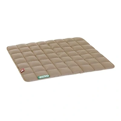Abbildung von Doctor Bark Hundedecke weiche, hochwertige Hundematte für kleine Hunde/Welpen, robuste Indoor Outdoor Liegedecke, waschbar bis 95C (Gr. S, Goldbraun)