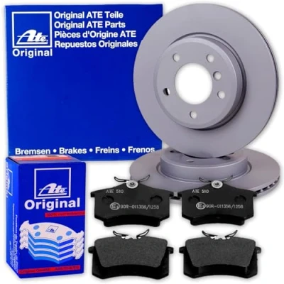 Abbildung von ATE Bremsscheiben 310mm + Beläge hinten für Golf 7 Passat 3G B8 ARTEON