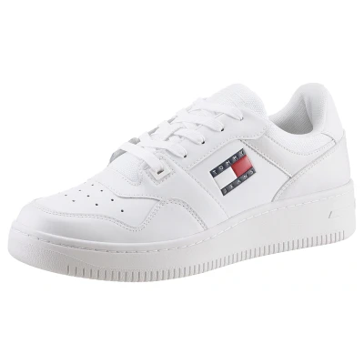 Abbildung von Tommy Jeans Retro Basket Sneaker low, Herren, Größe: 43, White Schuhe