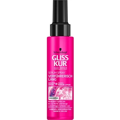 Abbildung von Schwarzkopf Gliss Kur, Serum Spray Verführerisch lang, 2er Pack (2 x 100 ml)