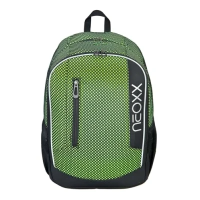 Abbildung von neoxx Schulrucksack &quot;Flow, All about Neon&quot;, teilweise aus recyceltem Material