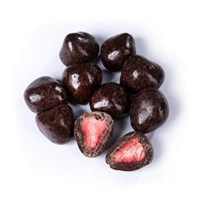 Abbildung von Naturkost Schulz gefriergetrocknete Erdbeeren mit Zartbitterschokolade (1000g)