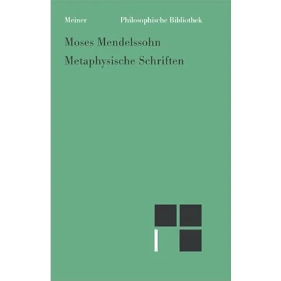 Abbildung von Metaphysische Schriften (Philosophische Bibliothek)