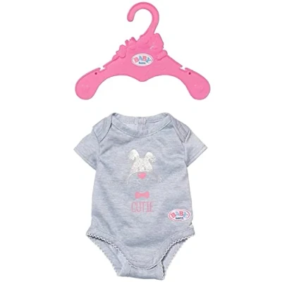 Abbildung von Zapf Creation® Puppenkleidung 827536 B BABY born Body Grau 43 cm