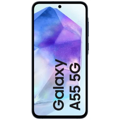 Abbildung von Samsung Galaxy A55 5G 128GB A556 Dunkelblau mit o2 Vertrag im Telefónica Netz unbegrenzt telefonieren + MB