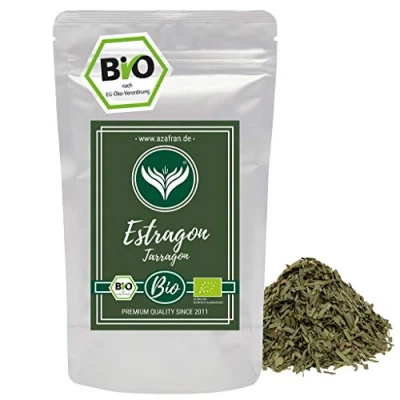 Abbildung von Azafran BIO Estragon getrocknet und gerebelt 250g