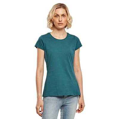 Abbildung von Build Your Brand Damen BB012 Ladies Basic Tee T Shirt, Teal, 5XL