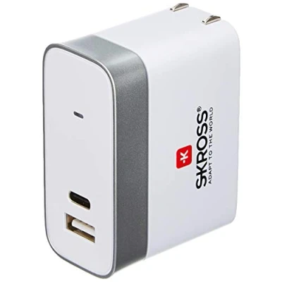 Abbildung von Skross US USB Charger 2Port Typ C