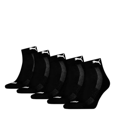 Abbildung von PUMA Unisex Cushioned Quarter, Schwarz, 43 46 EU