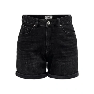 Abbildung von ONLY Onljosephine Stretch NOOS Jeans Shorts, Damen, Größe: XS, Washed black