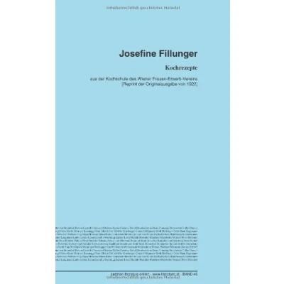 Abbildung von Kochrezepte: aus der Kochschule des Wiener Frauen Erwerb Vereins [Reprint Originalausgabe von 1922]