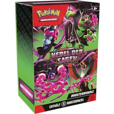 Abbildung von POKÉMON Sammelkarte Pokémon Boosterbundle Karmesin &amp; Purpur Nebel der Sagen, Sonstiges