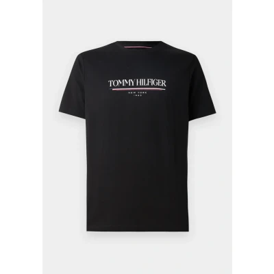 Abbildung von Tommy Hilfiger Brand LOVE TEE Tshirt print, Herren, Größe: XS, Black