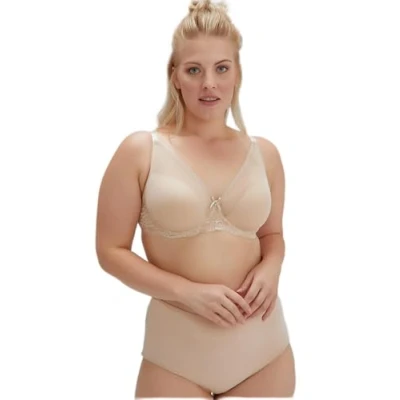 Abbildung von Dagi Women&#039;s Underwire Minimiser Minimizer Bra, Beige, 90B