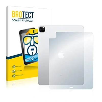Abbildung von BROTECT Schutzfolie für Apple iPad Pro 12.9&quot; WiFi 2020 (Rückseite, 4. Gen.) Displayschutz Folie Ultra Klar