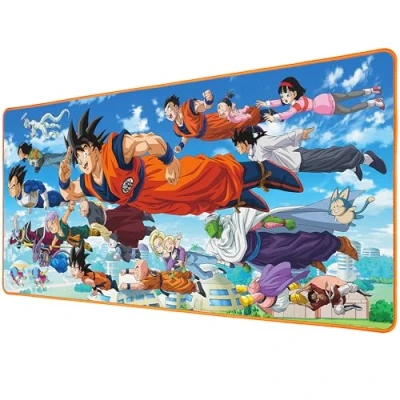 Abbildung von Subsonic Rutschfeste XXL Mausmatte Dragon Ball 90 mm x 40 Offizielle Lizenz.