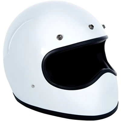 Abbildung von DMD 1FFS10000WH02 Racer Motorradhelm, Weiß, S