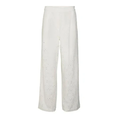 Abbildung von Vero Moda Stoffhose, Damen, Größe: Medium, Snow white