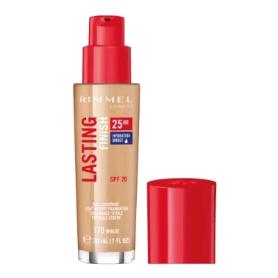 Abbildung von Rimmel Lasting Finish 25 HR Foundation 170 Wheat