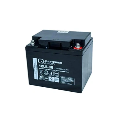 Abbildung von Q Batteries 12LS 38 12V 38Ah Blei Vlies Akku / AGM VRLA mit VdS