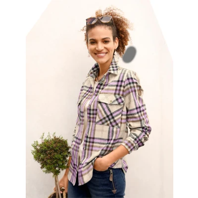 Abbildung von Casual Looks Flanellbluse