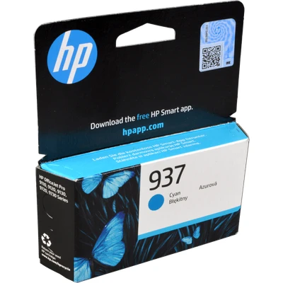 Abbildung von HP Original Tintenpatrone 937 Cyan