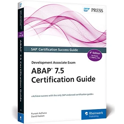 Abbildung von ABAP 7.5 Certification Guide: Development Associate Exam (SAP PRESS: englisch)