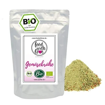 Abbildung von Azafran BIO Gemüsebrühe Brühe ohne Hefe, Glutamate, Fett Salzarm 500g / 22L