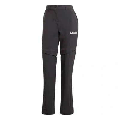 Abbildung von Adidas Terrex ZIP OFF Stoffhose, Damen, Größe: 44, Black