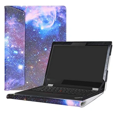 Abbildung von Alapmk Schutz Abdeckung Hülle für 13.3&quot; Lenovo ThinkPad L380 Yoga/L390 Yoga/ThinkPad L390 &amp; 13 Chromebook/ThinkPad Series Notebook,Galaxy