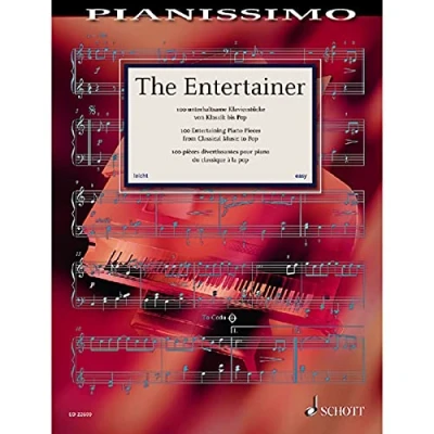 Abbildung von The Entertainer: 100 unterhaltsame Klavierstücke von Klassik bis Pop. Klavier. (Pianissimo)