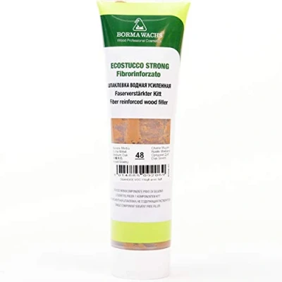 Abbildung von BORMA Faserverstärkter Holzkitt Spachtelmasse Extra Strong 200g Eiche mittel 48