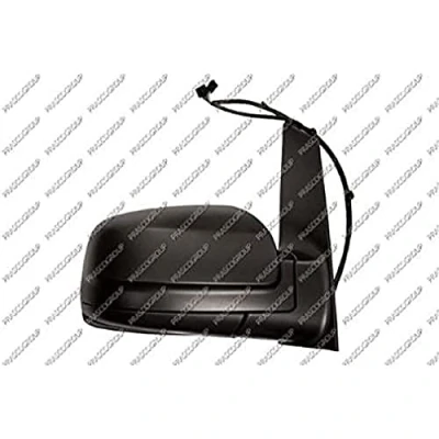 Abbildung von Außenspiegel Prasco ME9107313 rechts schwarz elektrisch beheizbar, inneneinstellbar, anklappbar MERCEDES BENZ: Vito Bus, Mixto, Viano