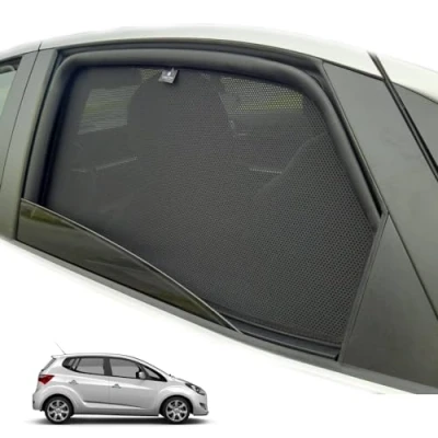 Abbildung von XTRM CAR Sonnenschutz Blenden für Hyundai ix20 Bj. 2010 2019 ideal angepasst, UV Schutz, Hitzereduktion (Nur hintere Türen)