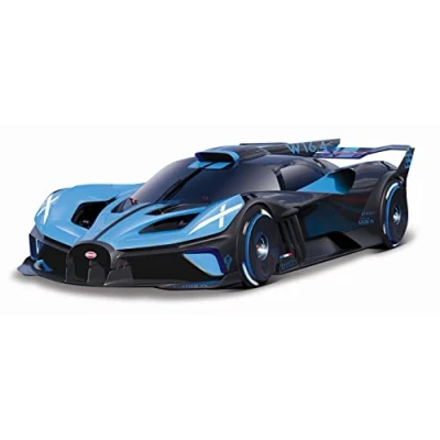 Abbildung von Bburago Sammlerauto Bugatti Bolide, blau, Maßstab 1:18