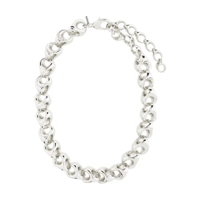 Abbildung von Pilgrim DUNE Halskette silvercolored, Damen, Größe: One Size, Silver colored